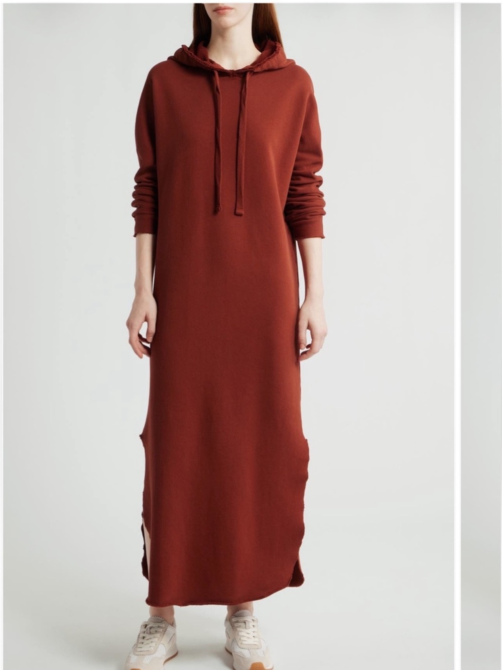 ✨NEW✨Frank & Eileen James Long Sleeve Hooded Dress